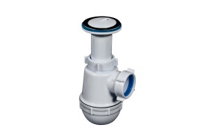 SIFÃO GARRAFA SIMPLES 1 ½ + VÁLVULA Ø70